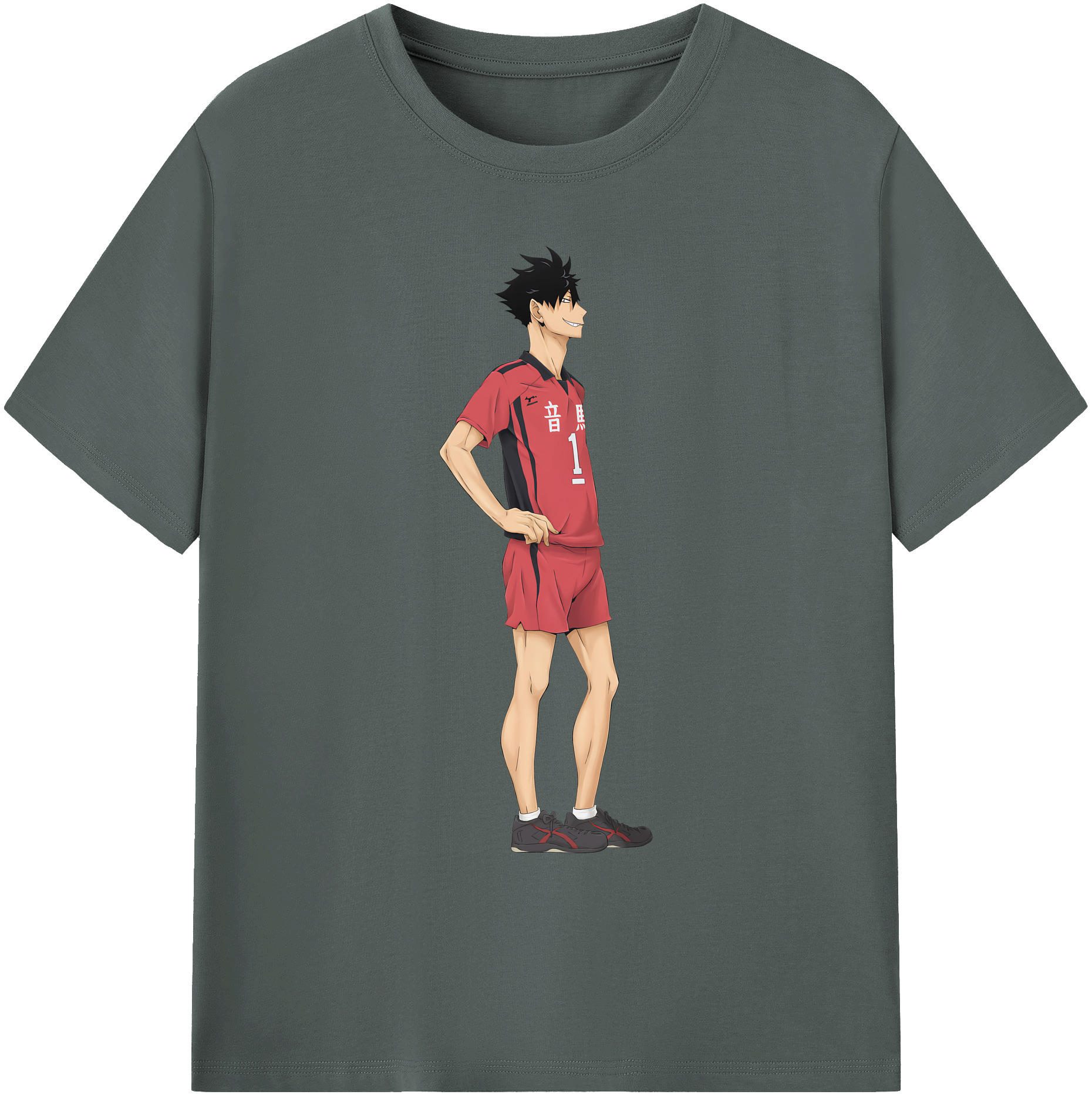 （画像用） ハイキュー!! Haikyu!! 綿100％ メンズ半袖Tシャツ｜肌触りやわらか＆通気性